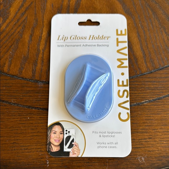 Case-Mate Blue Lip Gloss Holder for Phones - Picture 1 of 9